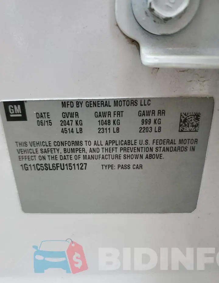 1G11C5SL6FU151127 Photo# 13