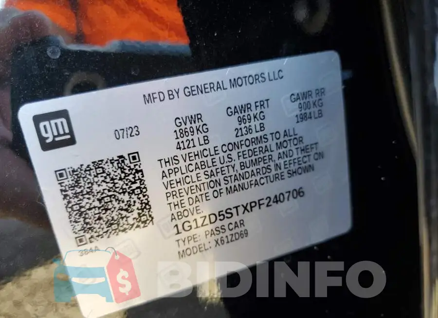 1G1ZD5STXPF240706 Photo# 12
