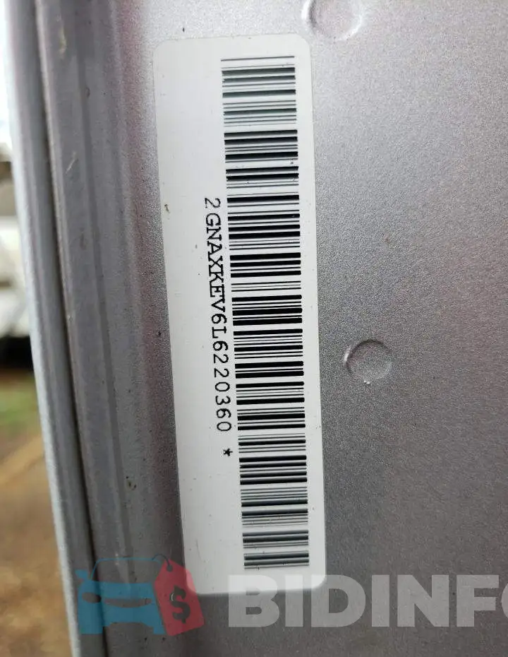 2GNAXKEV6L6220360 Photo# 13