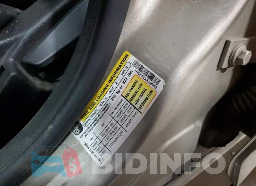 1FADP3FE3JL239503 Photo# 12