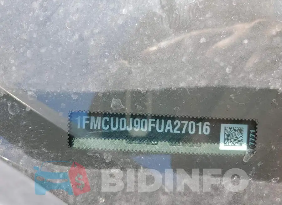 1FMCU0J90FUA27016 Photo# 12