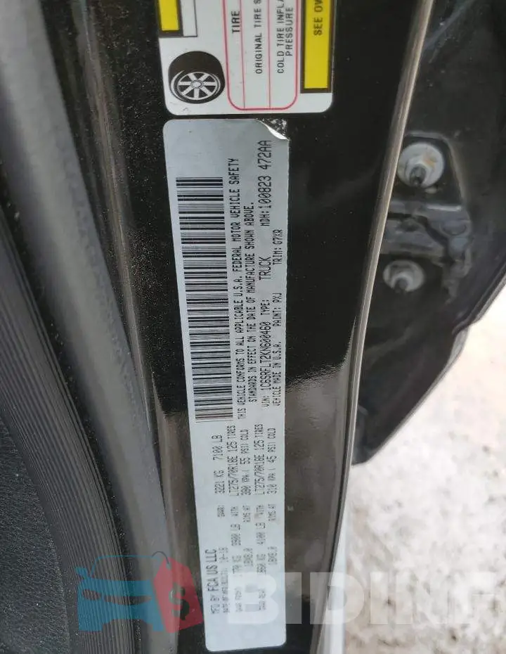 1C6SRFLT2KN600460 Photo# 12