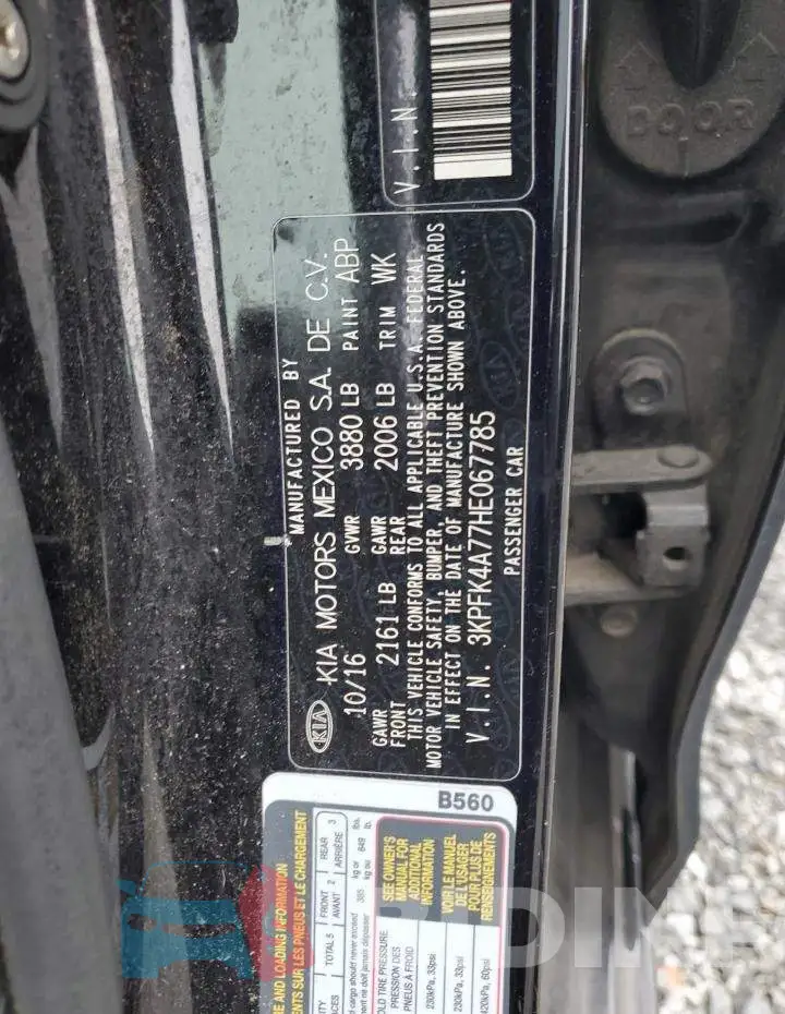 3KPFK4A77HE067785 Photo# 12