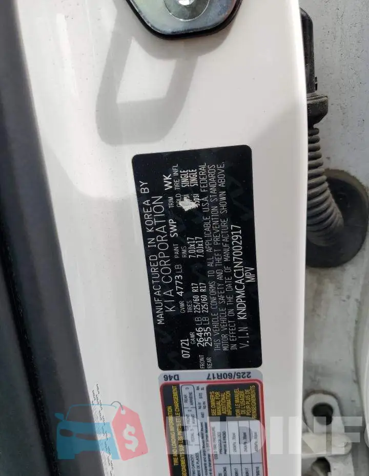 KNDPMCAC1N7002917 Photo# 12