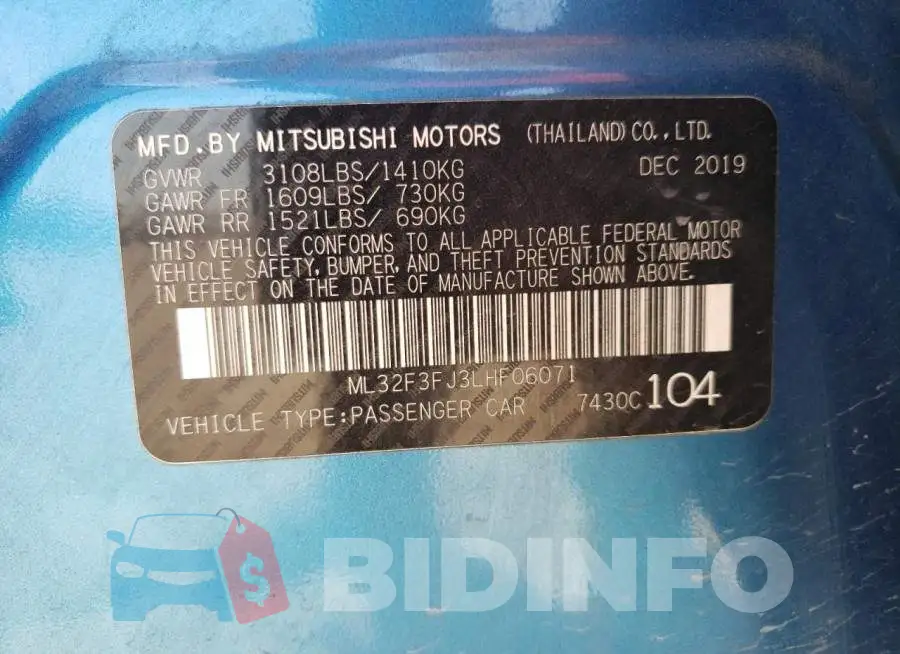 ML32F3FJ3LHF06071 Photo# 12