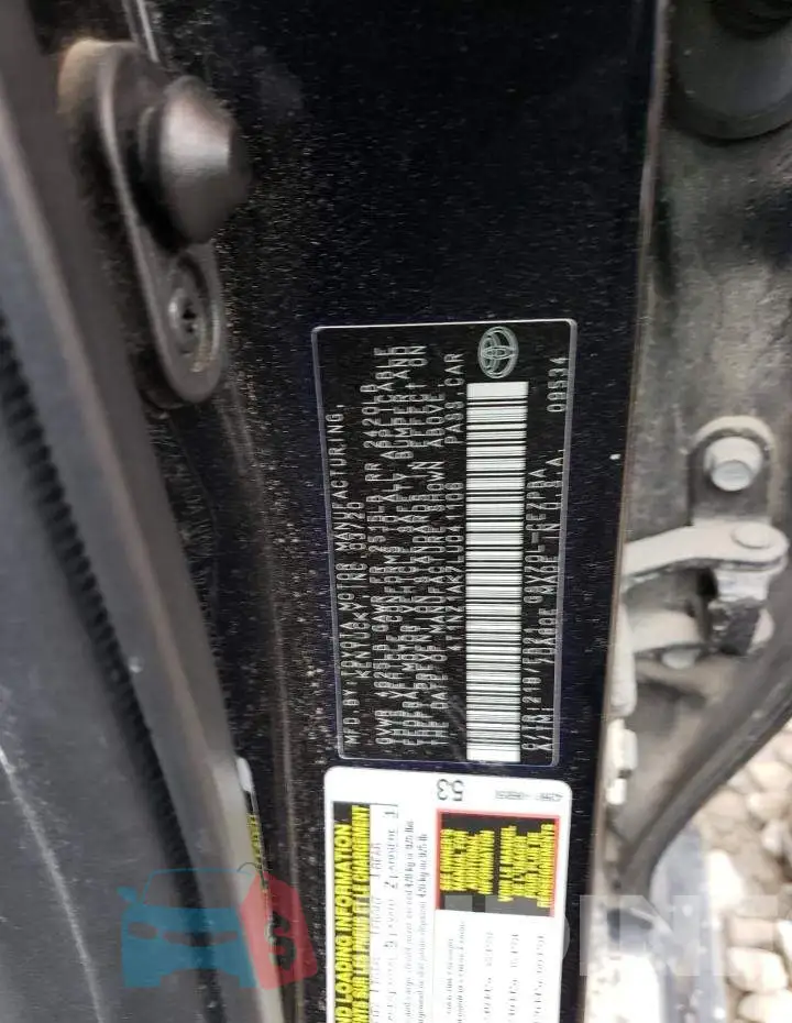 4T1NZ1AK7LU041106 Photo# 12