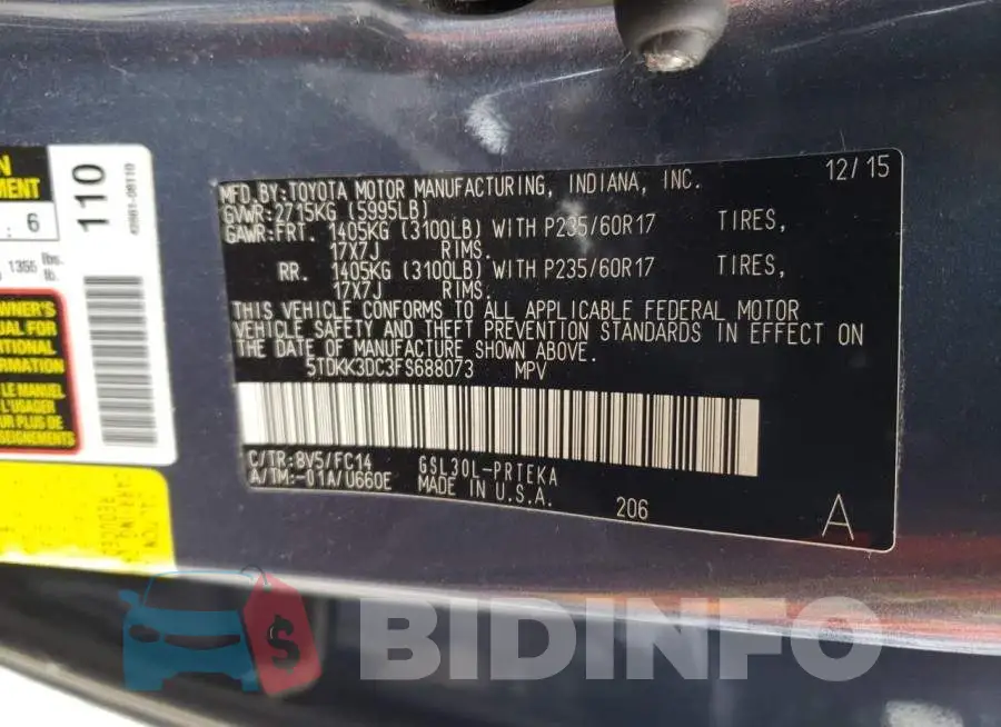 5TDKK3DC3FS688073 Photo# 14