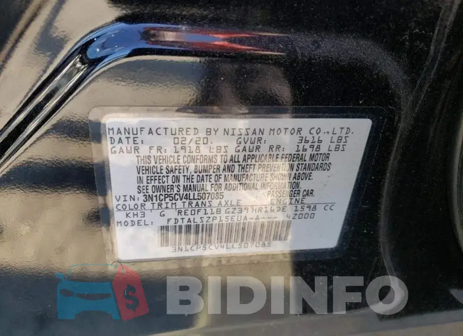 3N1CP5CV4LL507085 Photo# 13