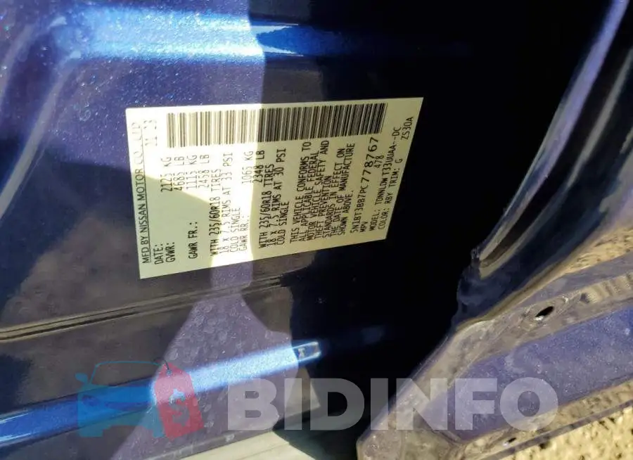 5N1BT3BB7PC778767 Photo# 12