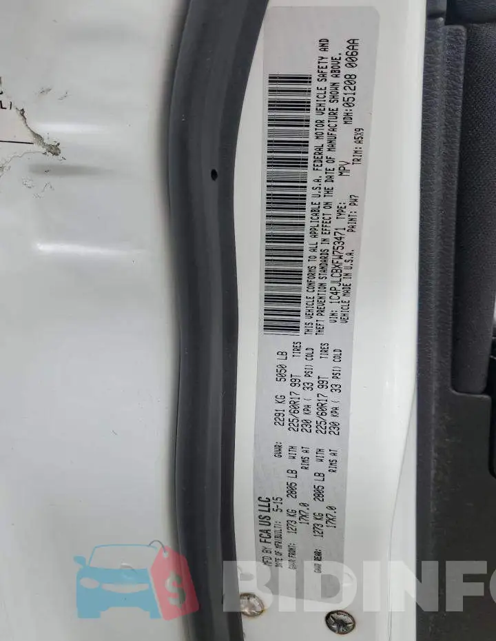 1C4PJLCBXFW753471 Photo# 12