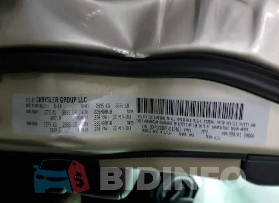 1C4PJMDB2FW512461 Photo# 12