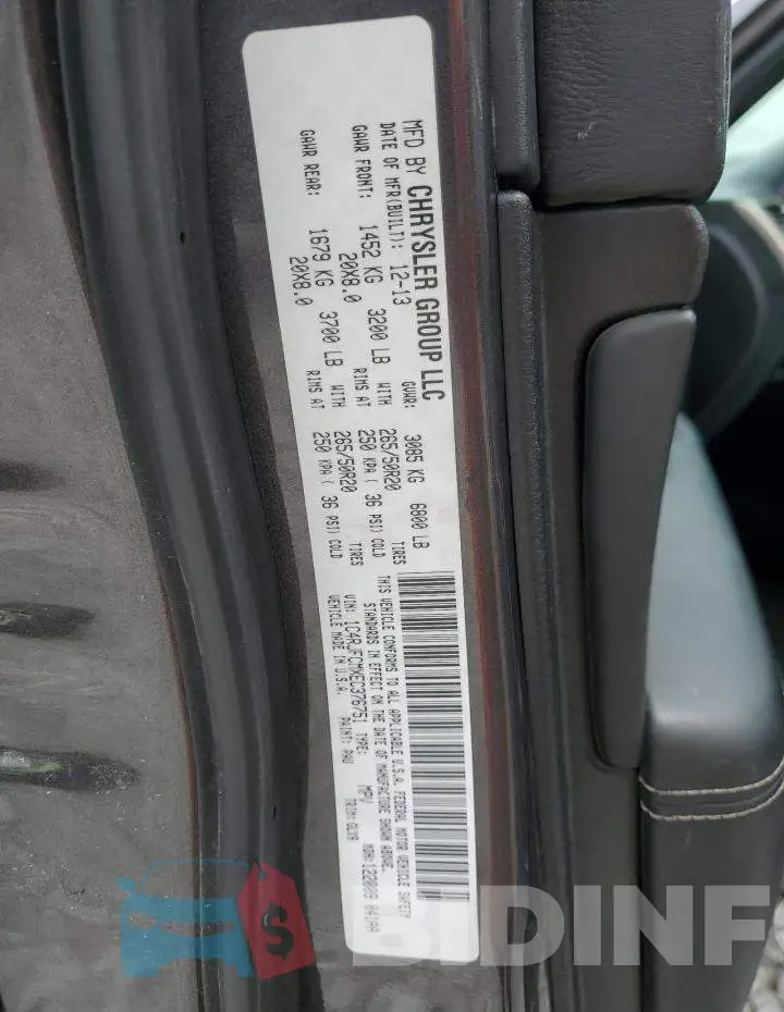 1C4RJFCMXEC376751 Photo# 13