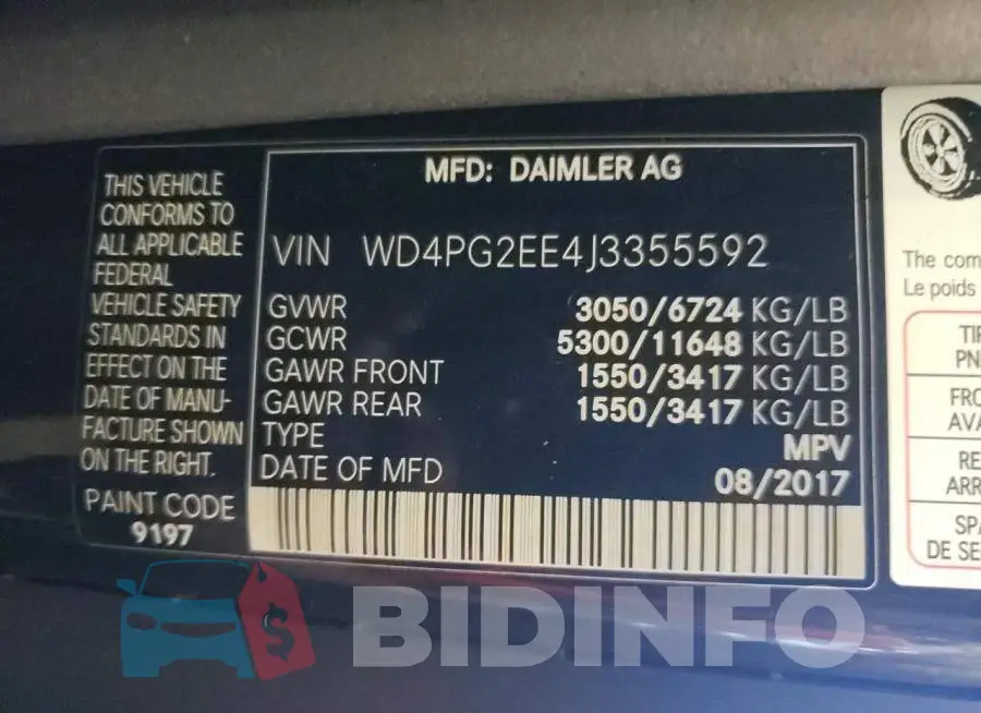 WD4PG2EE4J3355592 Photo# 13