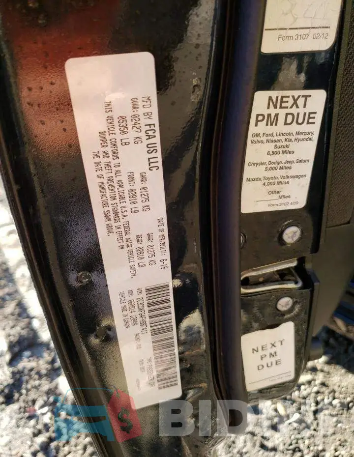 2C3CDXFG4FH867411 Photo# 12