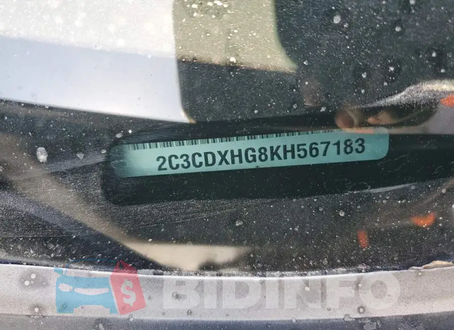 2C3CDXHG8KH567183 Photo# 12