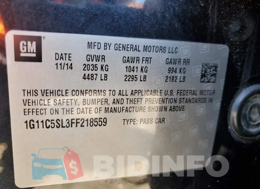 1G11C5SL3FF218559 Photo# 12
