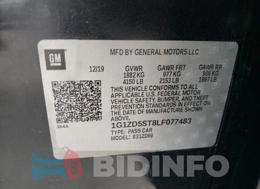 1G1ZD5ST8LF077483 Photo# 13