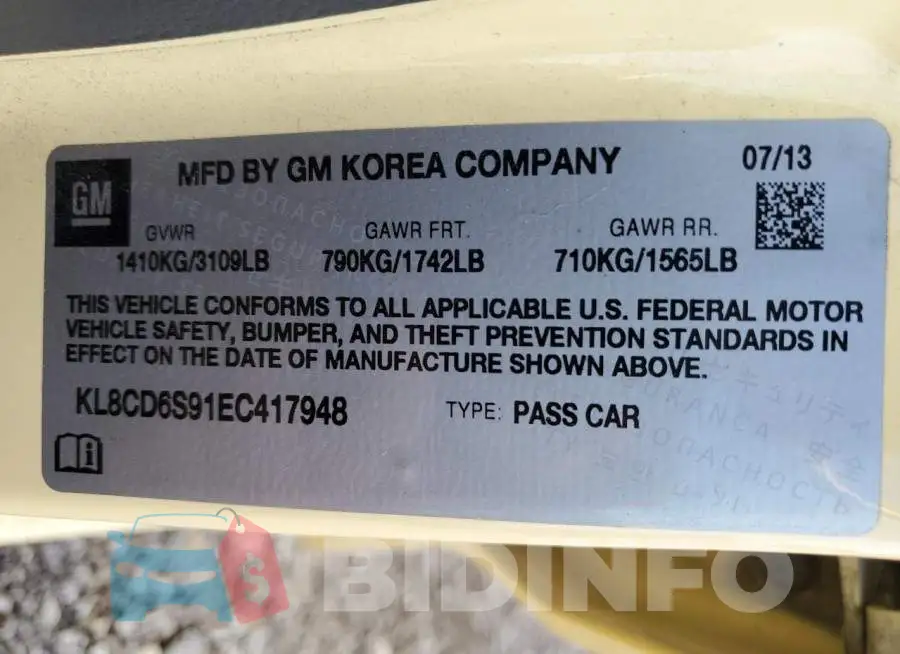 KL8CD6S91EC417948 Photo# 12