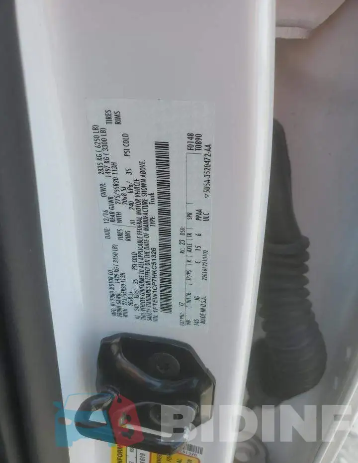 1FTEW1CP7HKC51326 Photo# 12