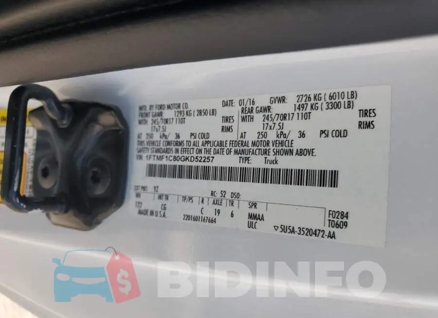 1FTMF1C80GKD52257 Photo# 12