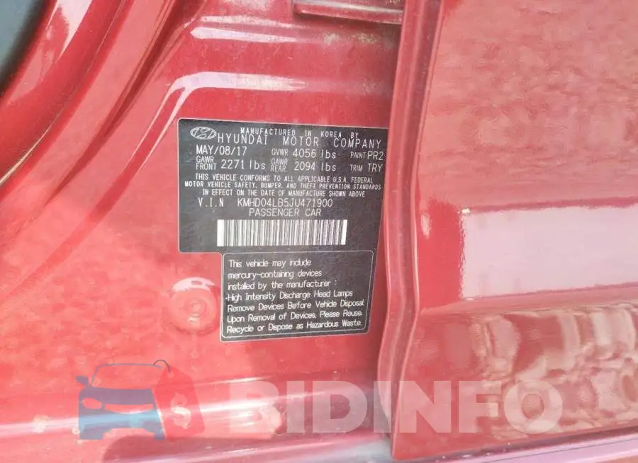 KMHD04LB5JU471900 Photo# 10