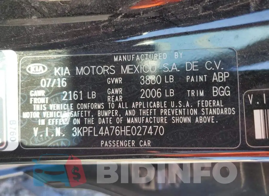 3KPFL4A76HE027470 Photo# 12