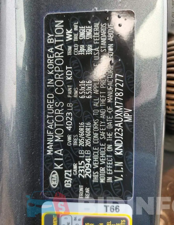 KNDJ23AUXM7787277 Photo# 12