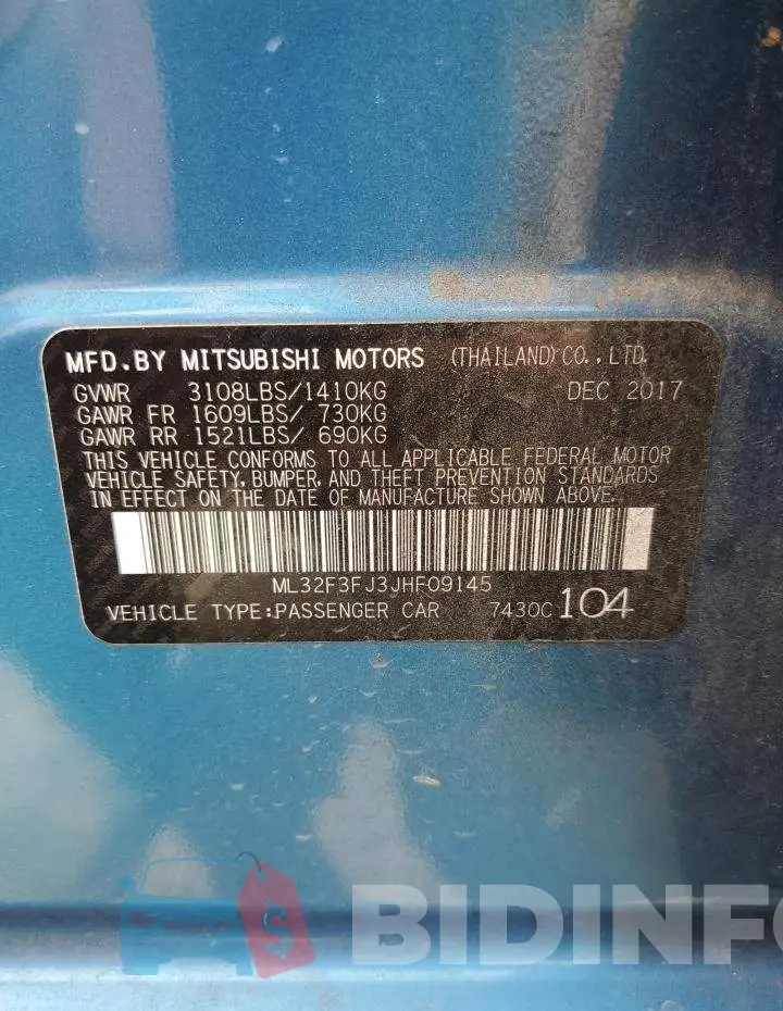 ML32F3FJ3JHF09145 Photo# 12
