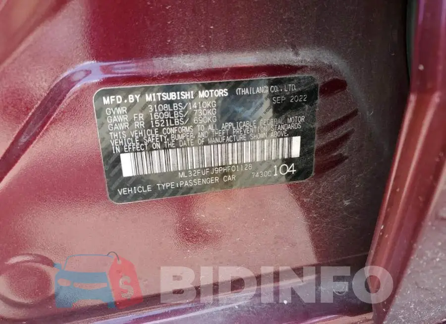 ML32FUFJ9PHF01128 Photo# 13