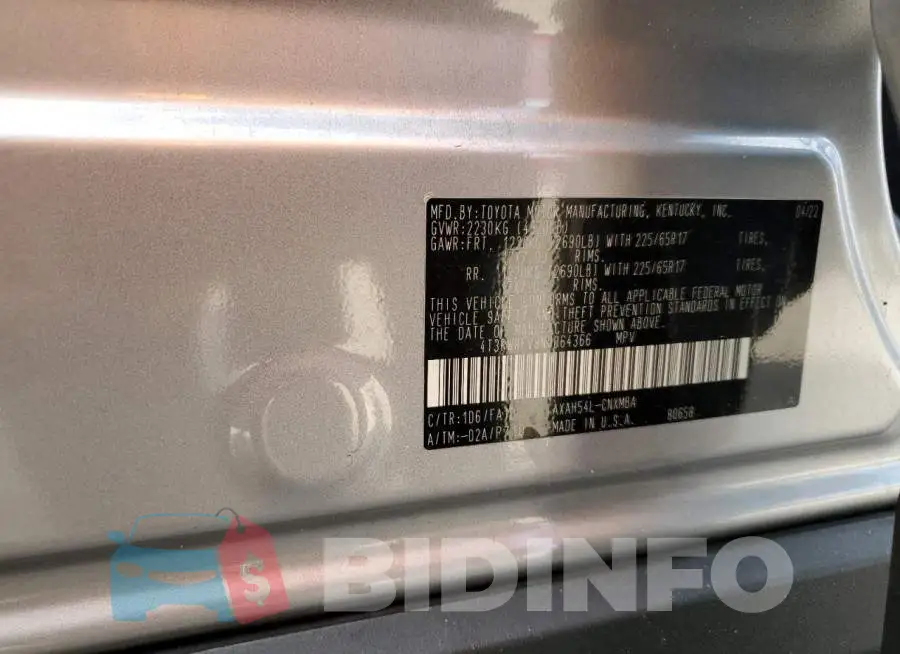 4T3RWRFV8NU064366 Photo# 14