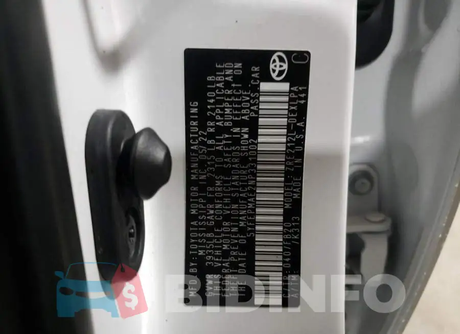 5YFEPMAE2NP331002 Photo# 12