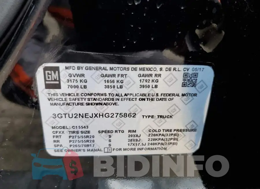3GTU2NEC2GG177652 Photo# 10