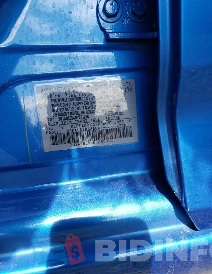 3N1AB8CV4NY251916 Photo# 13