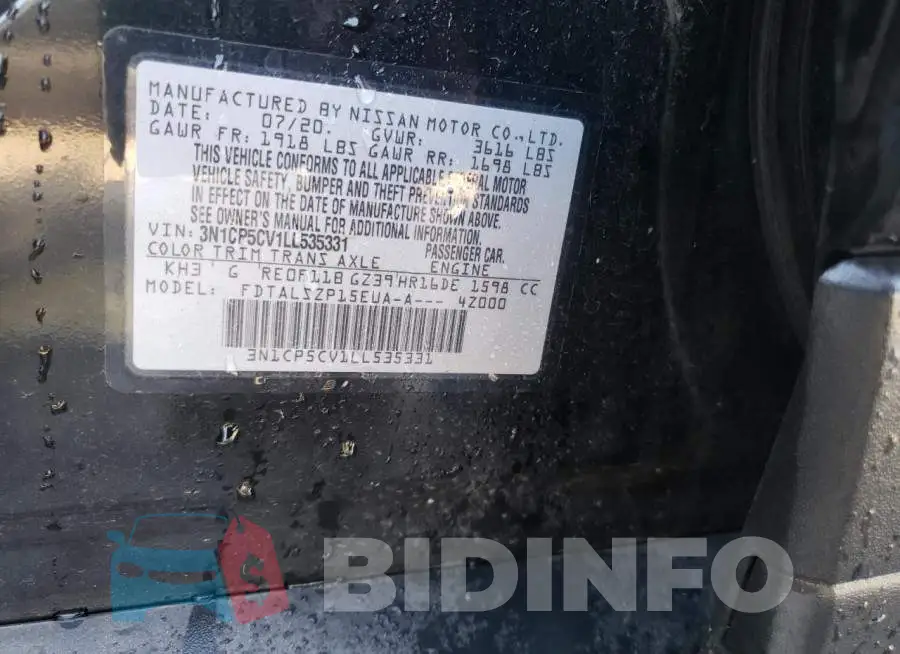 3N1CP5CV1LL535331 Photo# 14