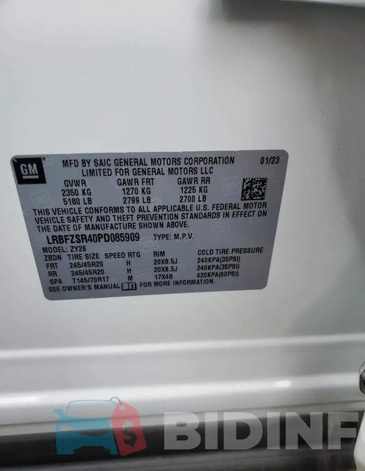 LRBFZSR40PD085909 Photo# 13