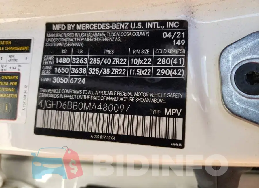 4JGFD6BB0MA480097 Photo# 13
