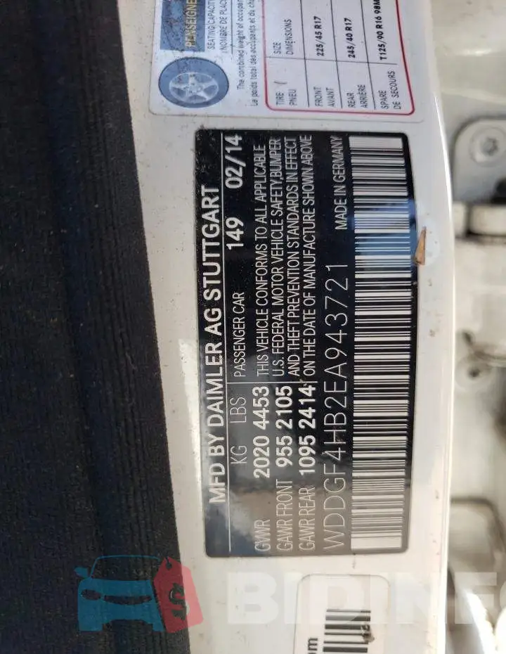 WDDGF4HB2EA943721 Photo# 13