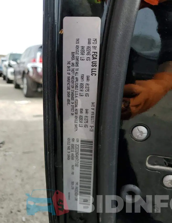 2C3CDZAG4KH717182 Photo# 12