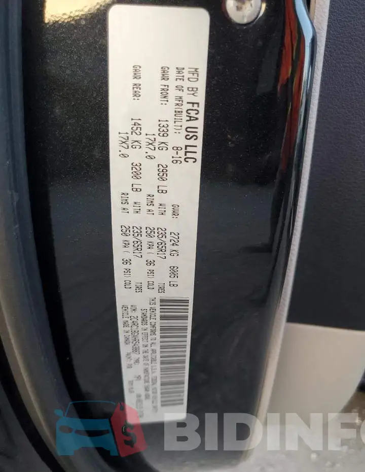 2C4RC1BGXHR543887 Photo# 13