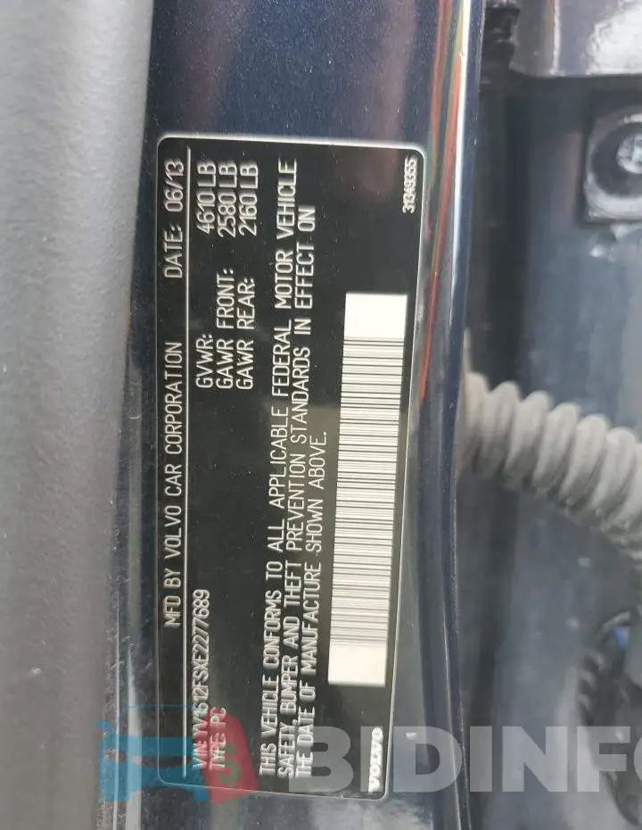 YV1612FSXE2277689 Photo# 13