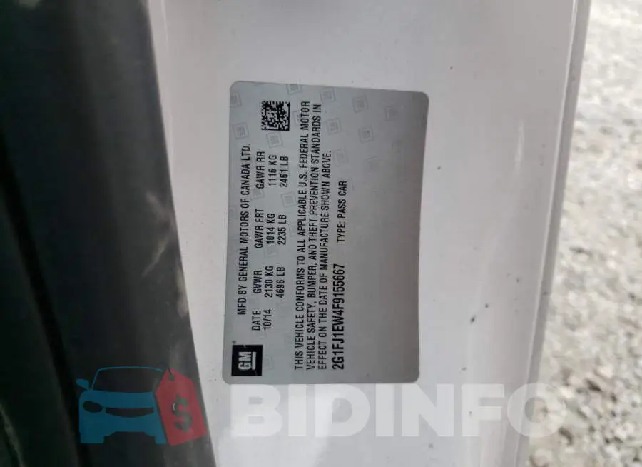 2G1FJ1EW4F9155667 Photo# 12