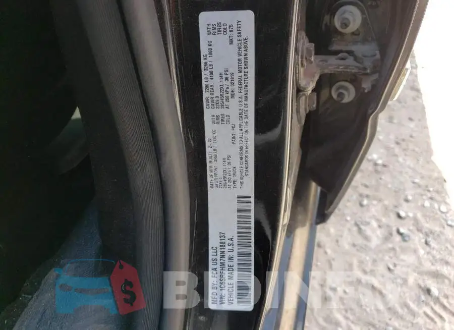 1C6SRFHM7NN188137 Photo# 13