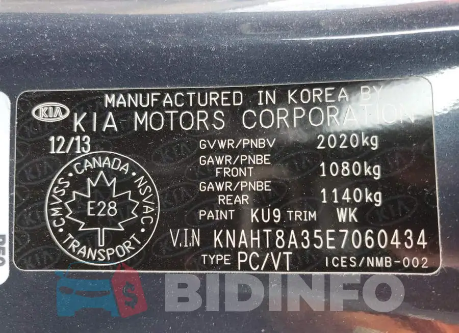 KNAHT8A35E7060434 Photo# 13