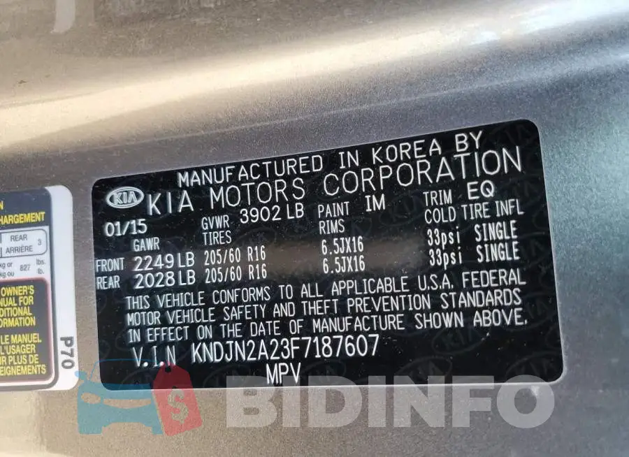 KNDJN2A23F7187607 Photo# 13