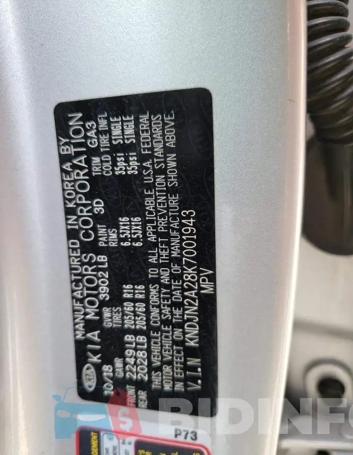 KNDJN2A28K7001943 Photo# 13