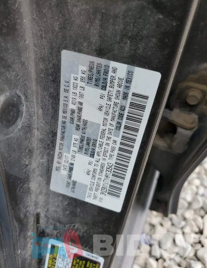 3MZBN1V71HM130543 Photo# 12