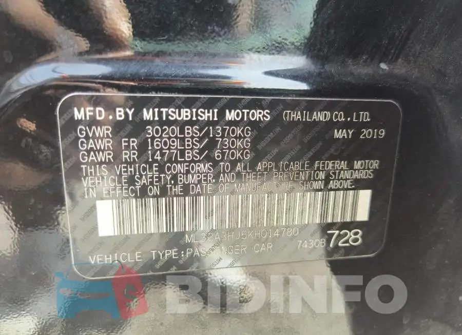 ML32A3HJ5KH014780 Photo# 10