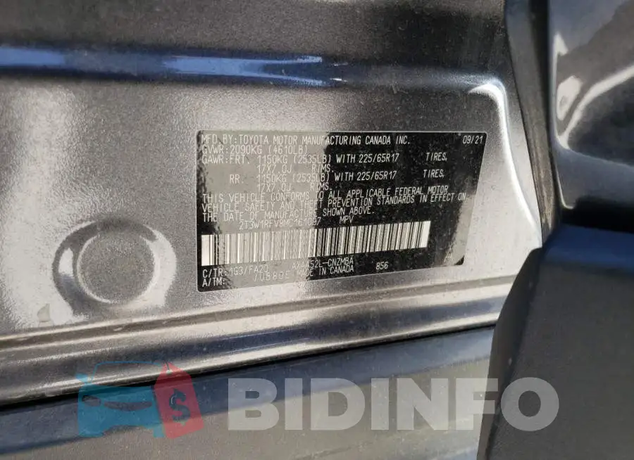 2T3W1RFV8MC161097 Photo# 14