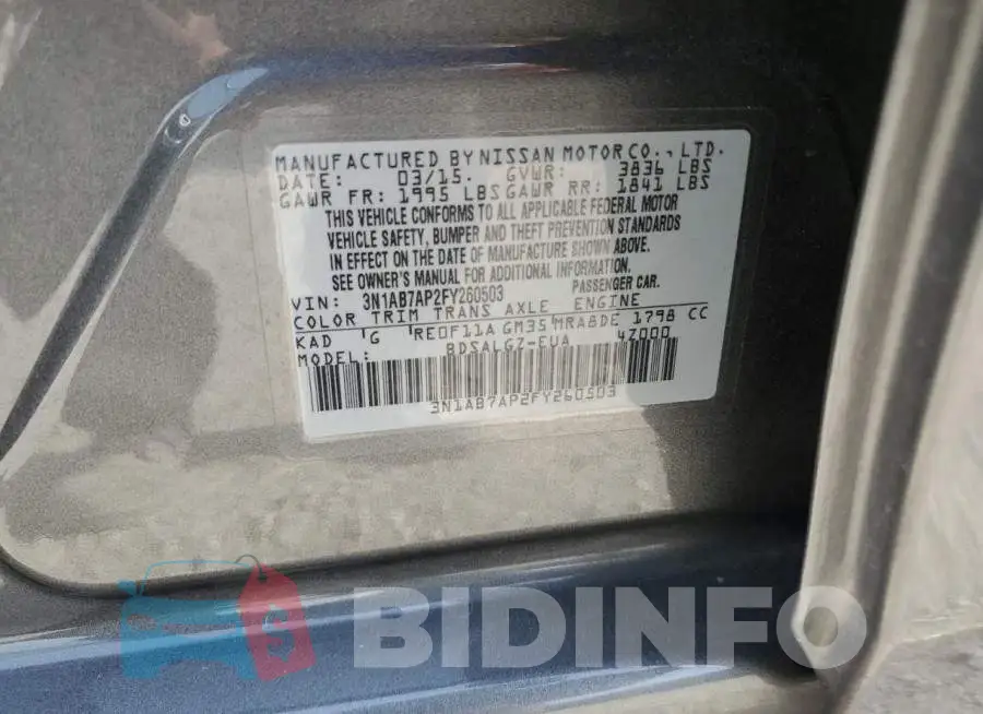 3N1AB7AP2FY260503 Photo# 12