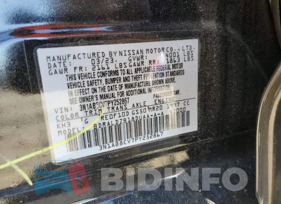 3N1AB8CV7PY252867 Photo# 12
